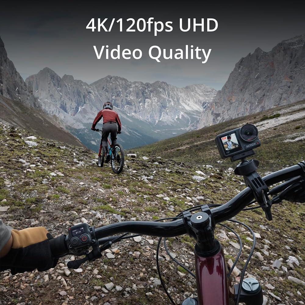 DJI CP.OS.00000328.01 Osmo Action 4 Road Cycling Combo (Renewed) - Image 5